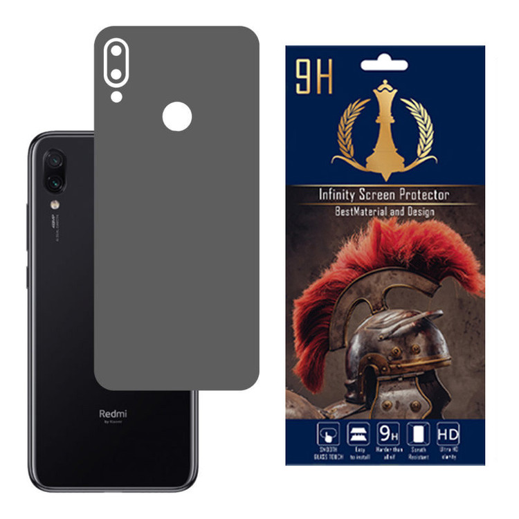 برچسب پوششی اینفینیتی مدل PRO MAX مناسب برای گوشی موبایل شیائومی REDMI NOTE 7 / REDMI NOTE 7S / REDMI NOTE 7 PRO به همراه محافظ صفحه نمایش
