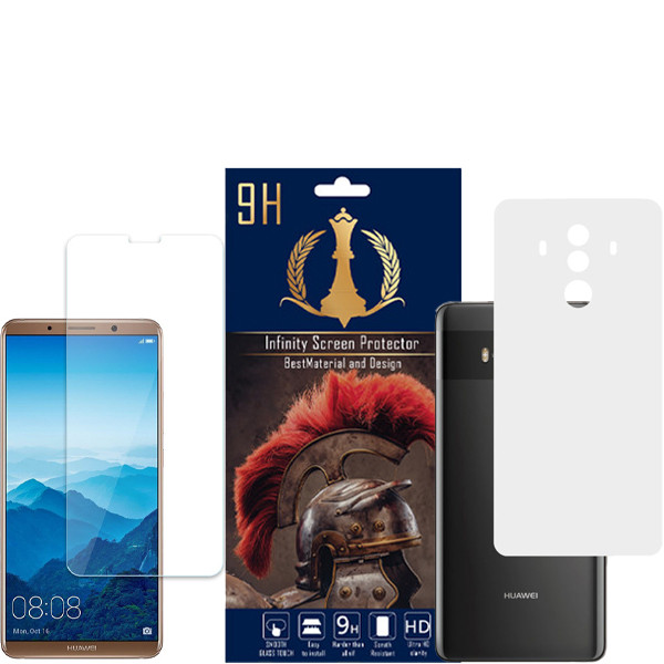 برچسب پوششی اینفینیتی مدل PRO MAX مناسب برای گوشی موبایل هوآوی MATE 10 PRO به همراه محافظ صفحه نمایش