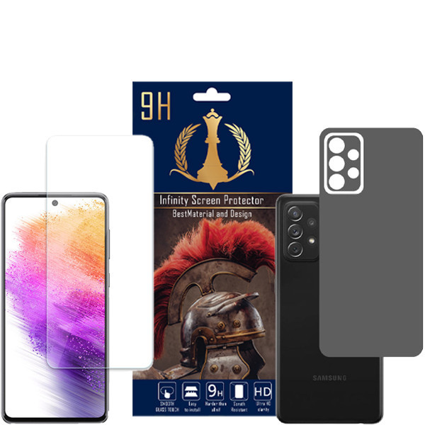 برچسب پوششی اینفینیتی مدل PRO MAX مناسب برای گوشی موبایل سامسونگ Galaxy A23 5G به همراه محافظ صفحه نمایش