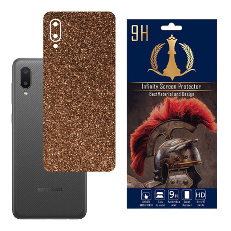 برچسب پوششی اینفینیتی مدل PRO MAX مناسب برای گوشی موبایل سامسونگ GALAXY A02 / M02 به همراه محافظ صفحه نمایش