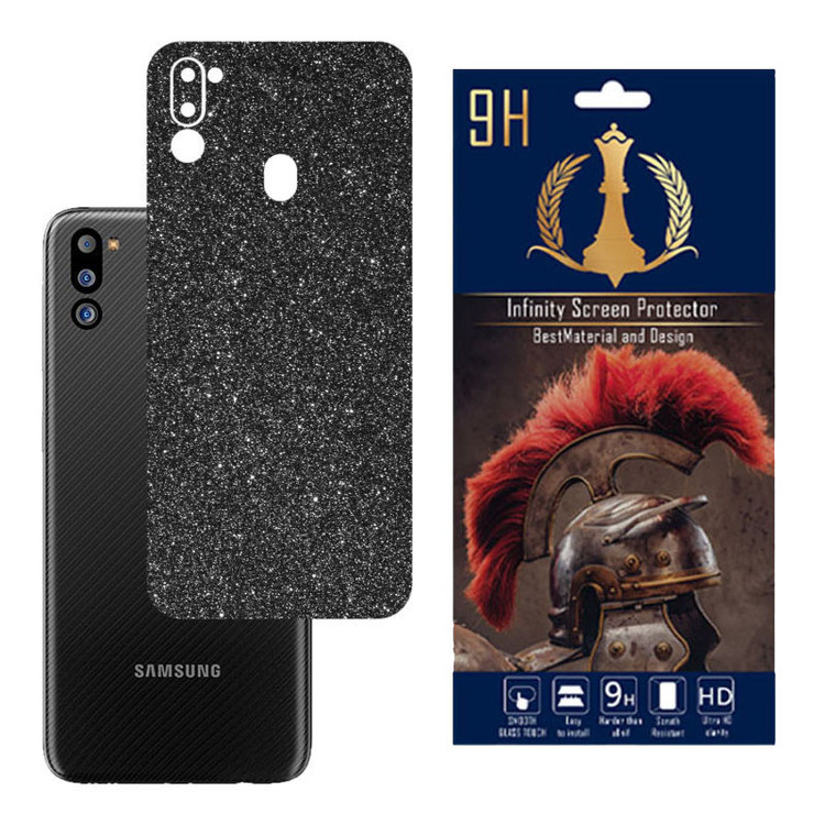برچسب پوششی اینفینیتی مدل PRO MAX مناسب برای گوشی موبایل سامسونگ GALAXY M21 2021 به همراه محافظ صفحه نمایش