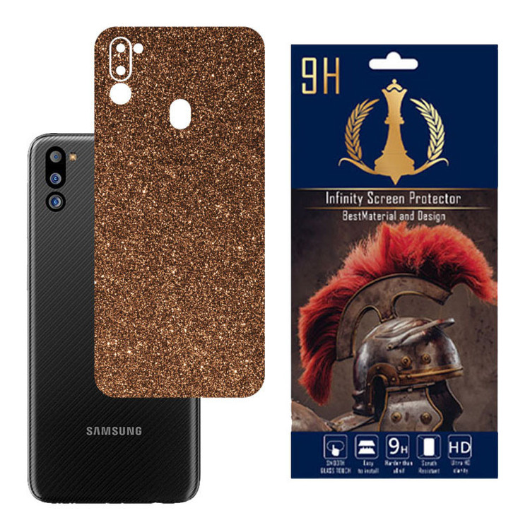 برچسب پوششی اینفینیتی مدل PRO MAX مناسب برای گوشی موبایل سامسونگ GALAXY M21 2021 به همراه محافظ صفحه نمایش