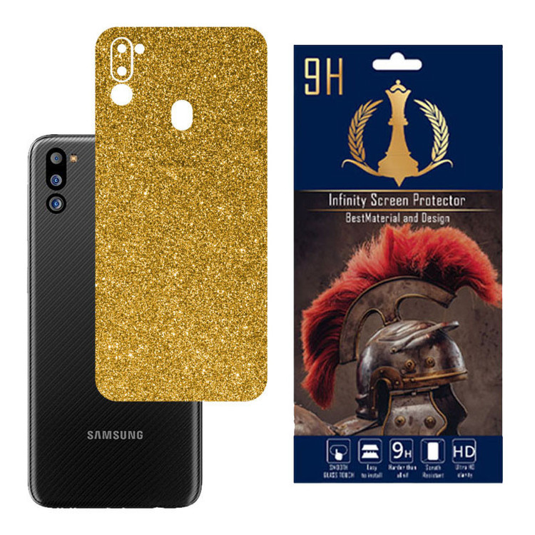 برچسب پوششی اینفینیتی مدل PRO MAX مناسب برای گوشی موبایل سامسونگ GALAXY M21 2021 به همراه محافظ صفحه نمایش