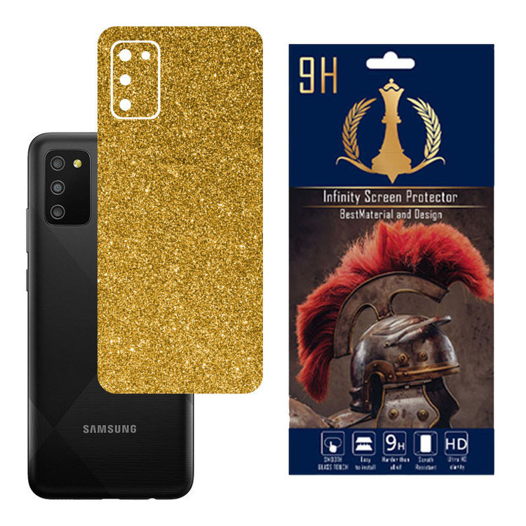 برچسب پوششی اینفینیتی مدل PRO MAX مناسب برای گوشی موبایل سامسونگ GALAXY A03S / M02S به همراه محافظ صفحه نمایش