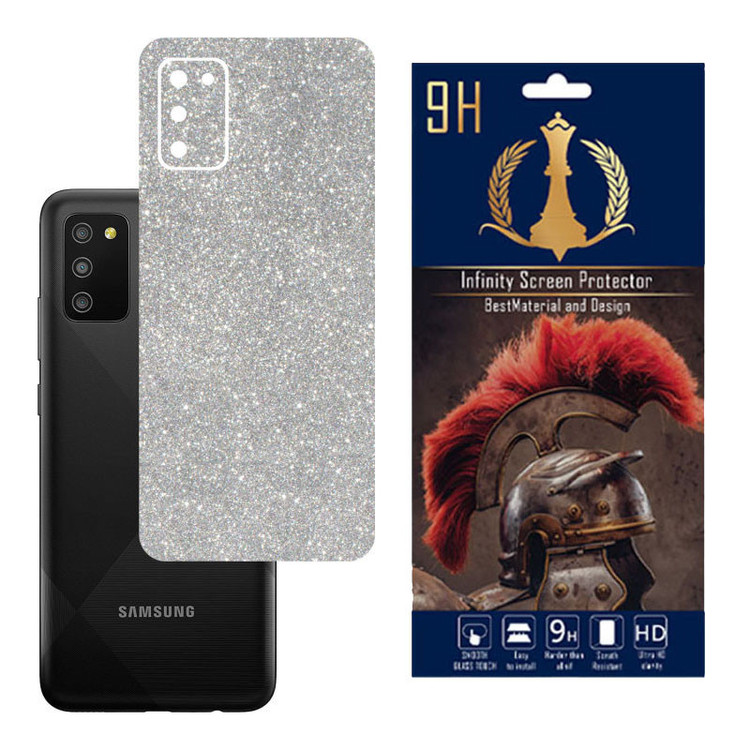 برچسب پوششی اینفینیتی مدل PRO MAX مناسب برای گوشی موبایل سامسونگ GALAXY A03S / M02S به همراه محافظ صفحه نمایش