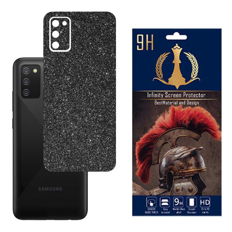محافظ صفحه نمایش اینفینیتی مدل PRO مناسب برای گوشی موبایل سامسونگ GALAXY F02S به همراه برچسب پوششی