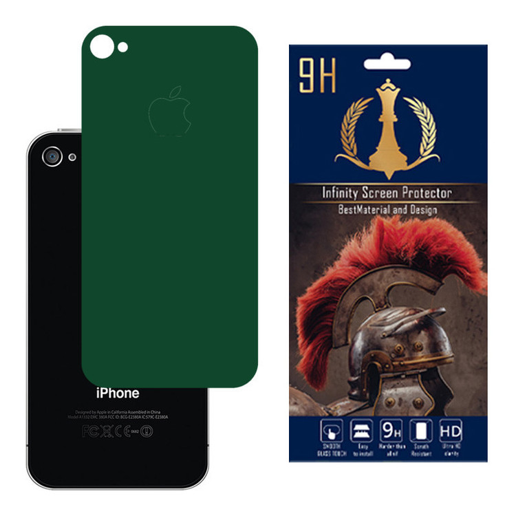 برچسب پوششی اینفینیتی مدل PR MAX مناسب برای گوشی موبایل اپل iPhone 4 / 4S به همراه محافظ صفحه نمایش