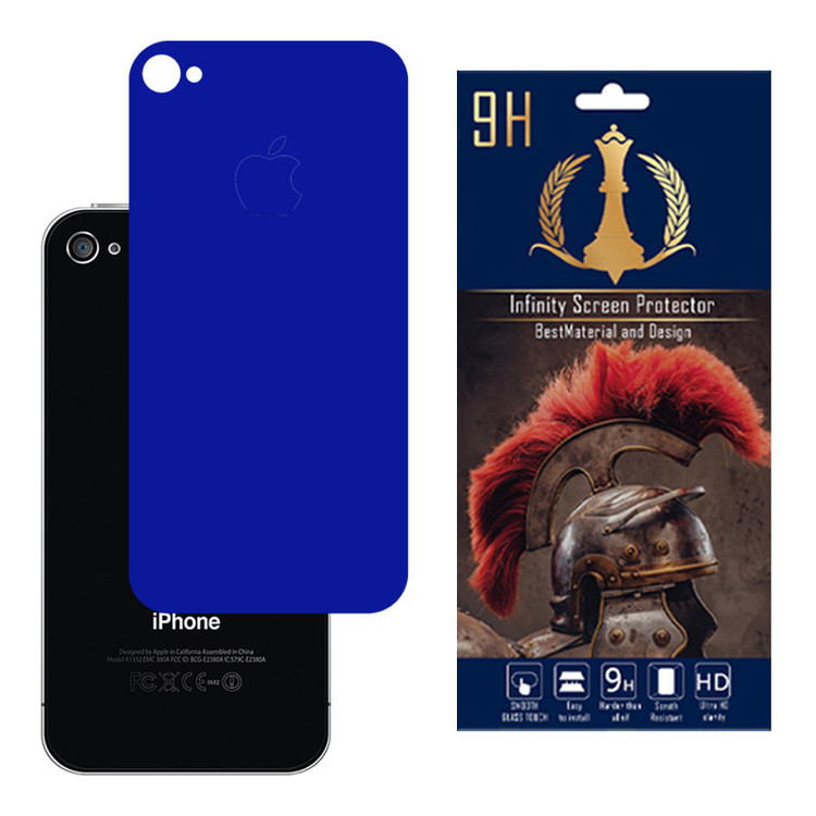 برچسب پوششی اینفینیتی مدل PR MAX مناسب برای گوشی موبایل اپل iPhone 4 / 4S به همراه محافظ صفحه نمایش