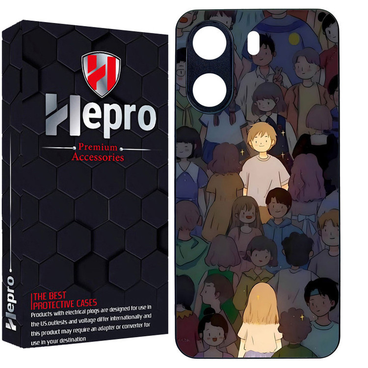 کاور هپرو طرح فانتزی مدل TPU مناسب برای گوشی موبایل شیائومی Redmi 13C