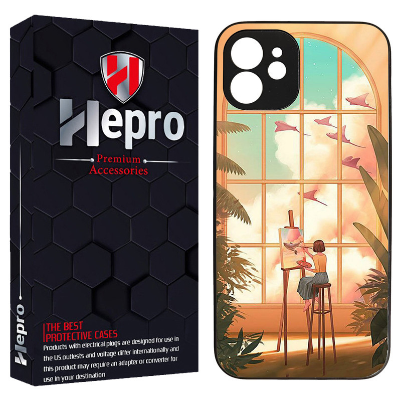 کاور هپرو طرح فانتزی مدل TPU مناسب برای گوشی موبایل اپل IPHONE 12