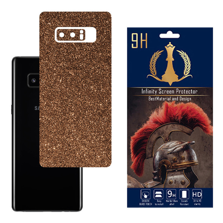 محافظ صفحه نمایش اینفینیتی مدل PRO مناسب برای گوشی موبایل سامسونگ GALAXY NOTE 8 به همراه برچسب پوششی