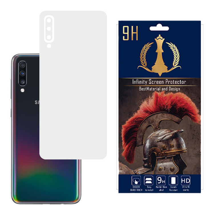 محافظ صفحه نمایش اینفینیتی مدل PRO مناسب برای گوشی موبایل سامسونگ GALAXY A70S به همراه برچسب پوششی