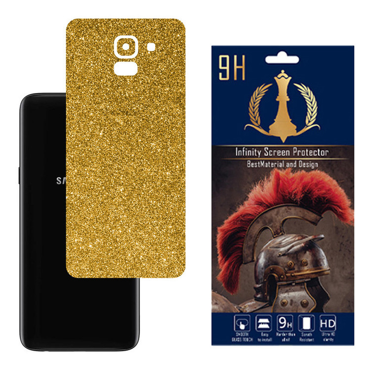 محافظ صفحه نمایش اینفینیتی مدل PRO مناسب برای گوشی موبایل سامسونگ GALAXY J6 به همراه برچسب پوششی