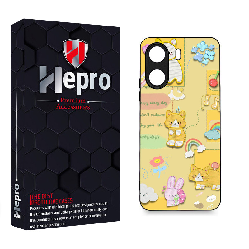 کاور هپرو طرح فانتزی مدل TPU مناسب برای گوشی موبایل شیائومی Poco C65