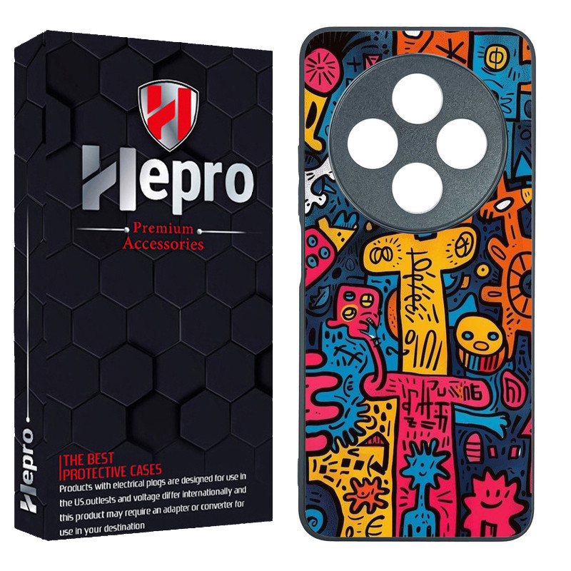 کاور هپرو طرح فانتزی مدل TPU مناسب برای گوشی موبایل شیائومی Redmi 14C