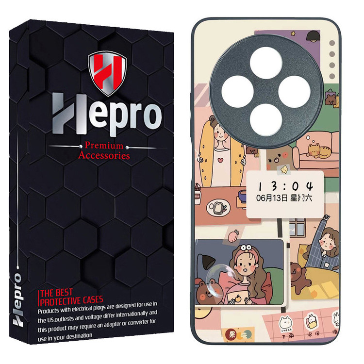 کاور هپرو طرح فانتزی مدل TPU مناسب برای گوشی موبایل شیائومی Redmi 14C