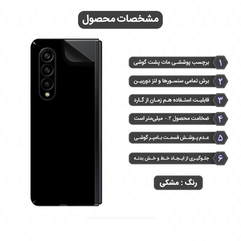 برچسب پوششی مدل STAR RG مناسب برای گوشی موبایل سامسونگ Galaxy A32