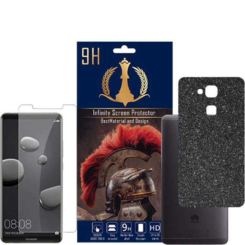 برچسب پوششی اینفینیتی مدل PRO MAX مناسب برای گوشی موبایل هوآوی MATE 7 به همراه محافظ صفحه نمایش