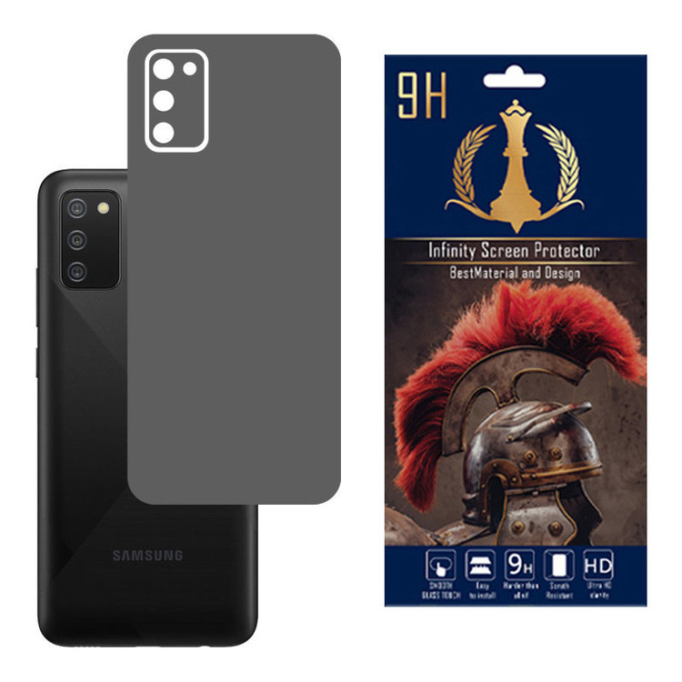 برچسب پوششی اینفینیتی مدل PRO MAX مناسب برای گوشی موبایل سامسونگ Galaxy A02S / M02S / F02S به همراه محافظ صفحه نمایش