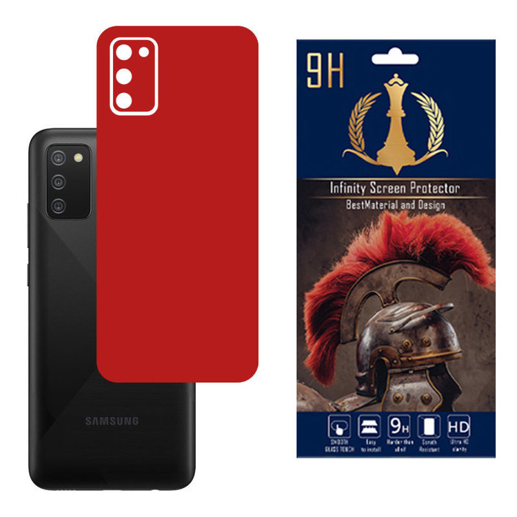 برچسب پوششی اینفینیتی مدل PRO MAX مناسب برای گوشی موبایل سامسونگ Galaxy A02S / M02S / F02S به همراه محافظ صفحه نمایش