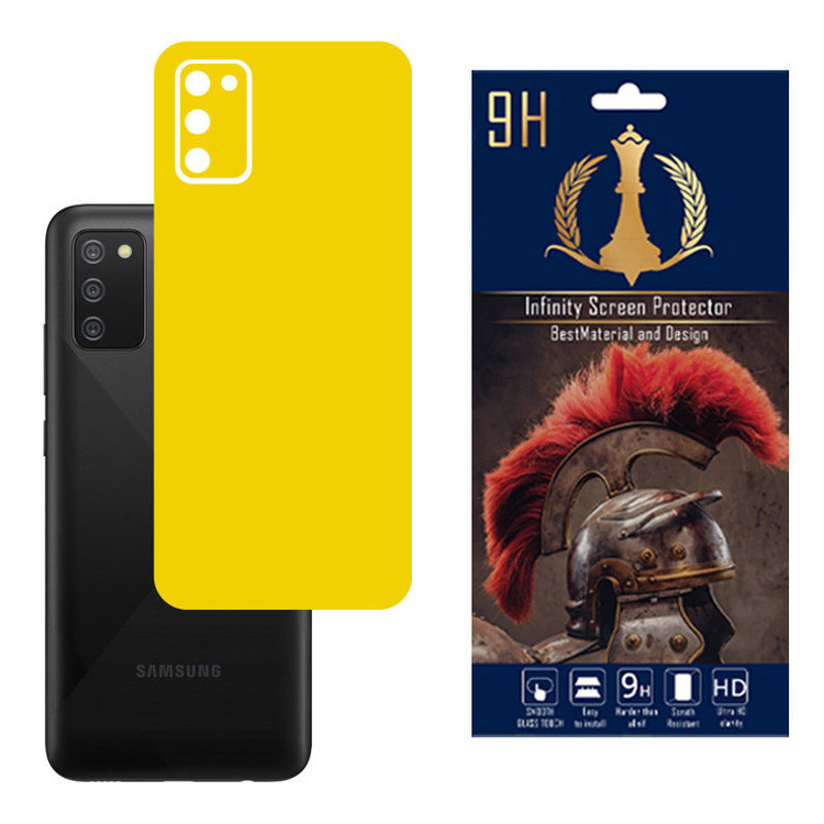 برچسب پوششی اینفینیتی مدل PRO MAX مناسب برای گوشی موبایل سامسونگ Galaxy A02S / M02S / F02S به همراه محافظ صفحه نمایش