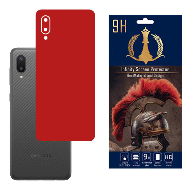 برچسب پوششی اینفینیتی مدل PRO MAX مناسب برای گوشی موبایل سامسونگ Galaxy A02 / M02 به همراه محافظ صفحه نمایش