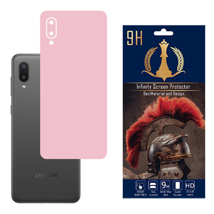 برچسب پوششی اینفینیتی مدل PRO MAX مناسب برای گوشی موبایل سامسونگ Galaxy A02 / M02 به همراه محافظ صفحه نمایش