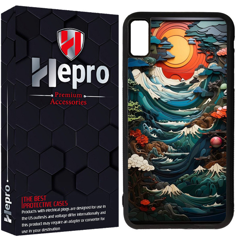 کاور هپرو طرح فانتزی مدل TPU مناسب برای گوشی موبایل اپل IPHONE X / XS