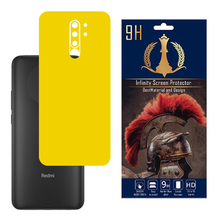 برچسب پوششی اینفینیتی مدل PRO MAX مناسب برای گوشی موبایل شیائومی REDMI 9 / REDMI 9 PRIME به همراه محافظ صفحه نمایش