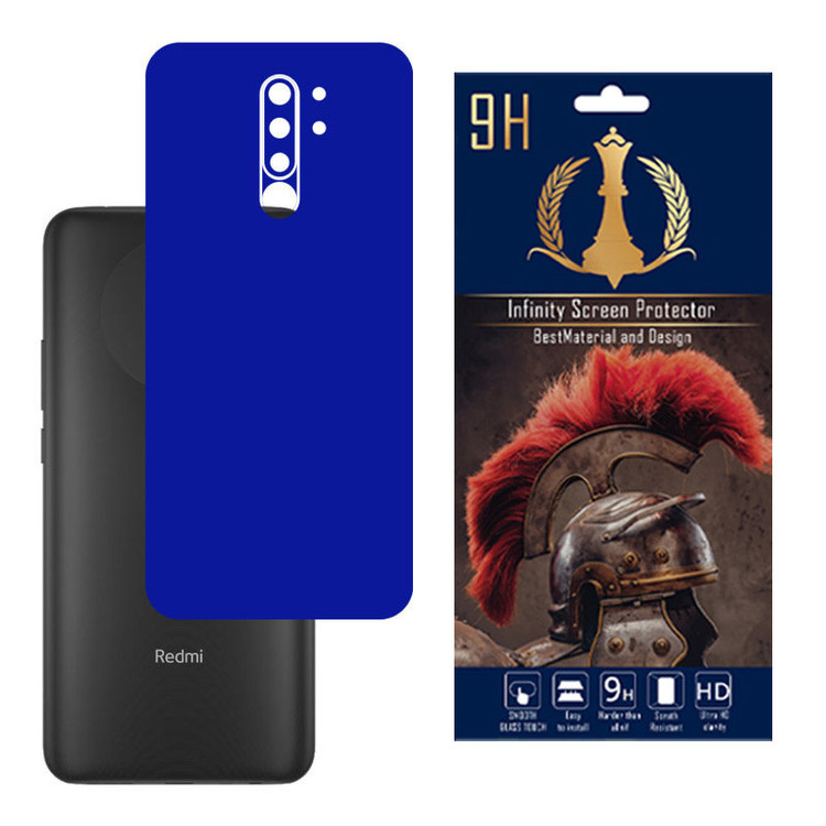 برچسب پوششی اینفینیتی مدل PRO MAX مناسب برای گوشی موبایل شیائومی REDMI 9 / REDMI 9 PRIME به همراه محافظ صفحه نمایش