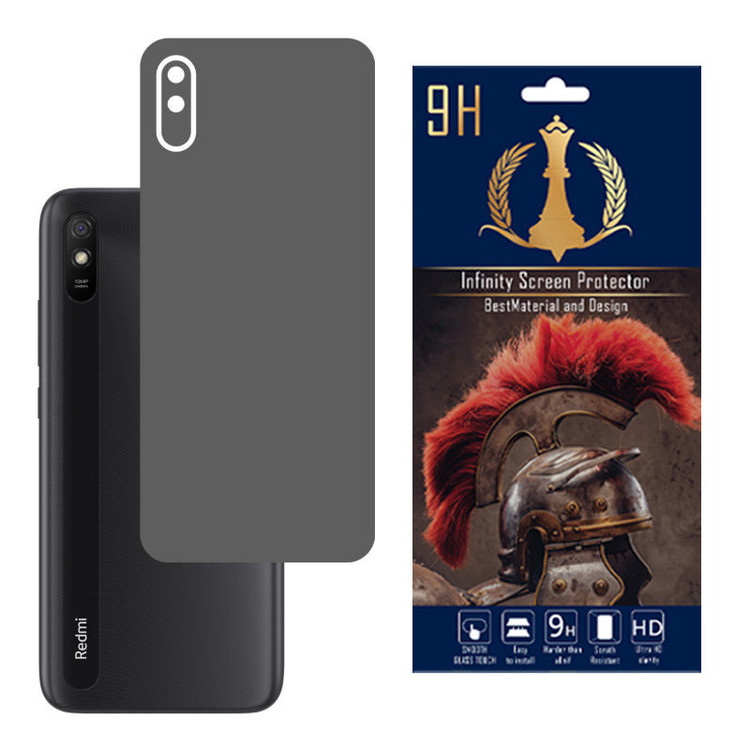 برچسب پوششی اینفینیتی مدل PRO MAX مناسب برای گوشی موبایل شیائومی REDMI 9A / REDMI 9AT به همراه محافظ صفحه نمایش