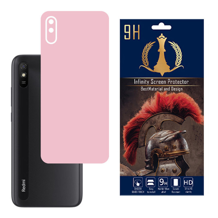 برچسب پوششی اینفینیتی مدل PRO MAX مناسب برای گوشی موبایل شیائومی REDMI 9A / REDMI 9AT به همراه محافظ صفحه نمایش
