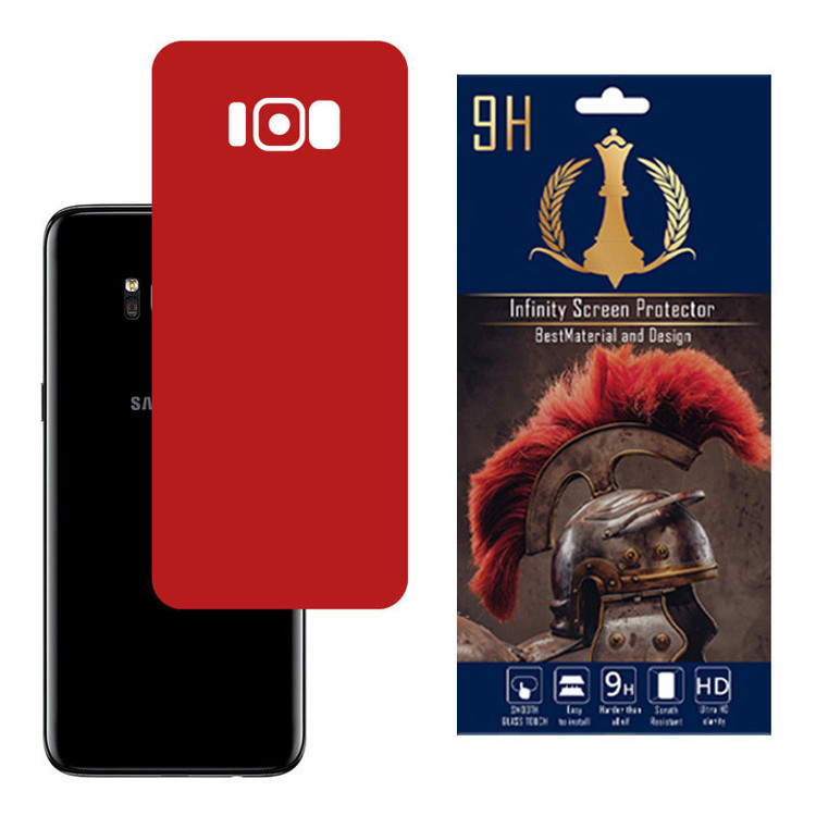 برچسب پوششی اینفینیتی مدل PRO MAX مناسب برای گوشی موبایل سامسونگ Galaxy S8 PLUS به همراه محافظ صفحه نمایش
