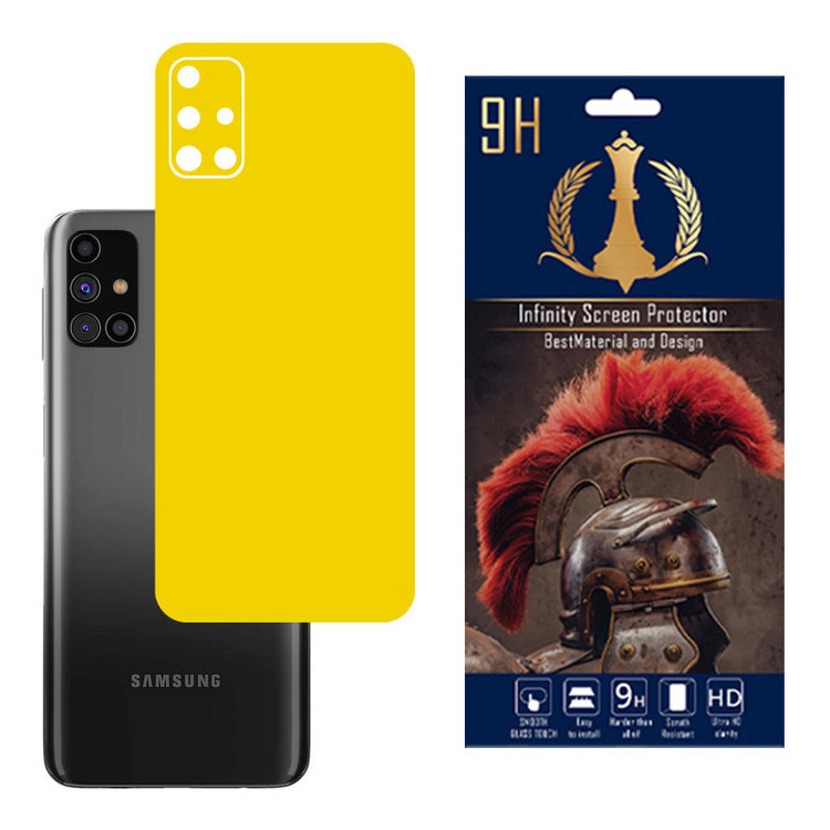 برچسب پوششی اینفینیتی مدل PRO MAX مناسب برای گوشی موبایل سامسونگ Galaxy M31S به همراه محافظ صفحه نمایش