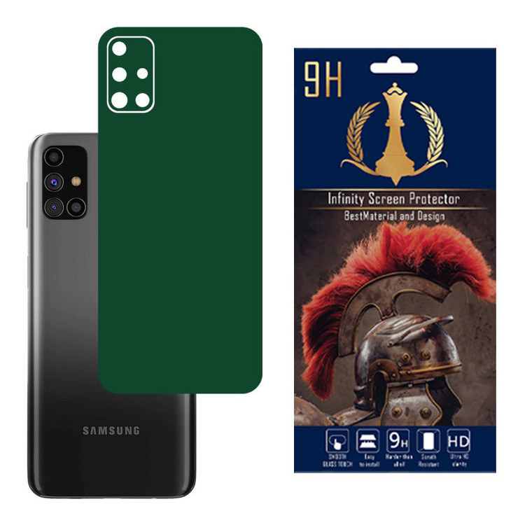 برچسب پوششی اینفینیتی مدل PRO MAX مناسب برای گوشی موبایل سامسونگ Galaxy M31S به همراه محافظ صفحه نمایش
