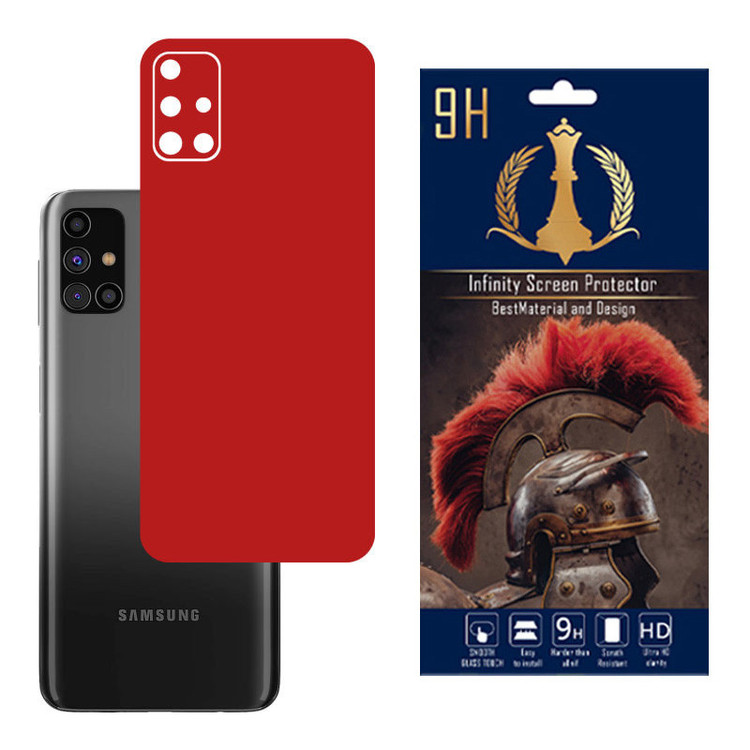 برچسب پوششی اینفینیتی مدل PRO MAX مناسب برای گوشی موبایل سامسونگ Galaxy M31S به همراه محافظ صفحه نمایش