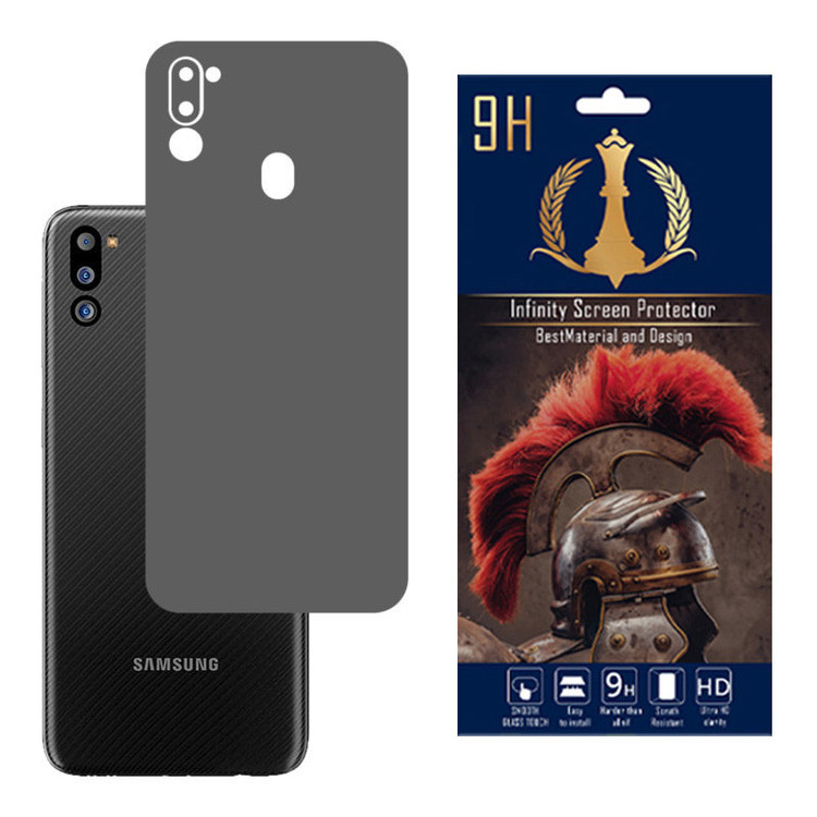 برچسب پوششی اینفینیتی مدل PRO MAX مناسب برای گوشی موبایل سامسونگ Galaxy M21 2021 به همراه محافظ صفحه نمایش
