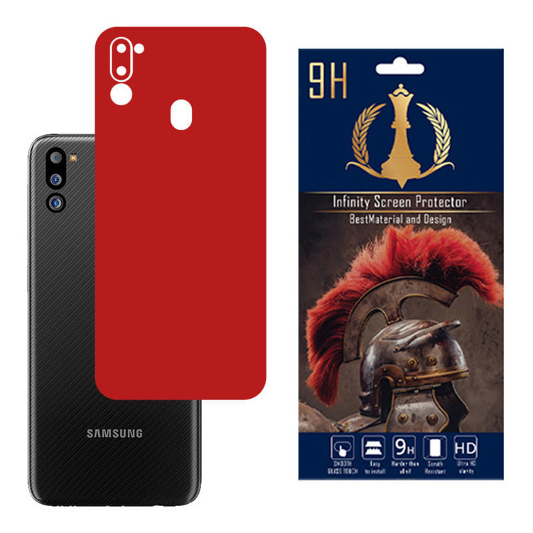 برچسب پوششی اینفینیتی مدل PRO MAX مناسب برای گوشی موبایل سامسونگ Galaxy M21 2021 به همراه محافظ صفحه نمایش
