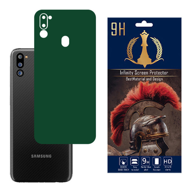برچسب پوششی اینفینیتی مدل PRO MAX مناسب برای گوشی موبایل سامسونگ Galaxy M21 2021 به همراه محافظ صفحه نمایش