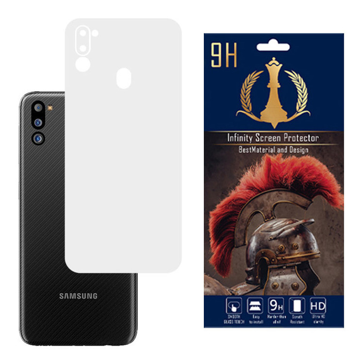 برچسب پوششی اینفینیتی مدل PRO MAX مناسب برای گوشی موبایل سامسونگ Galaxy M21 2021 به همراه محافظ صفحه نمایش