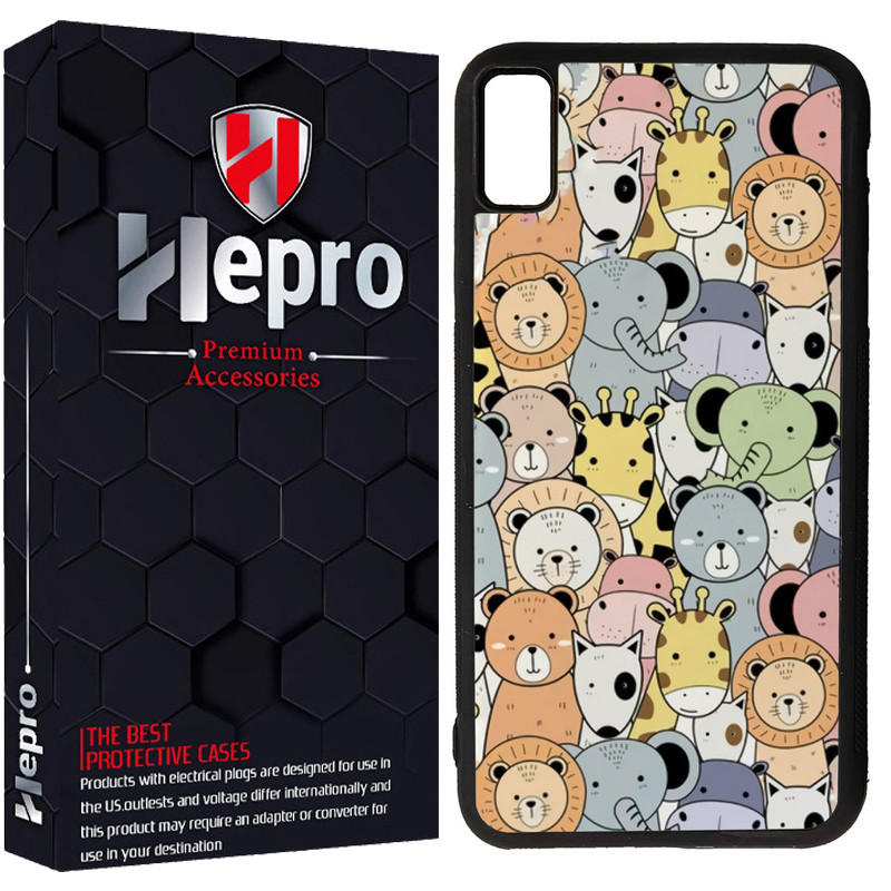 کاور هپرو طرح فانتزی مدل TPU مناسب برای گوشی موبایل اپل IPHONE X / XS