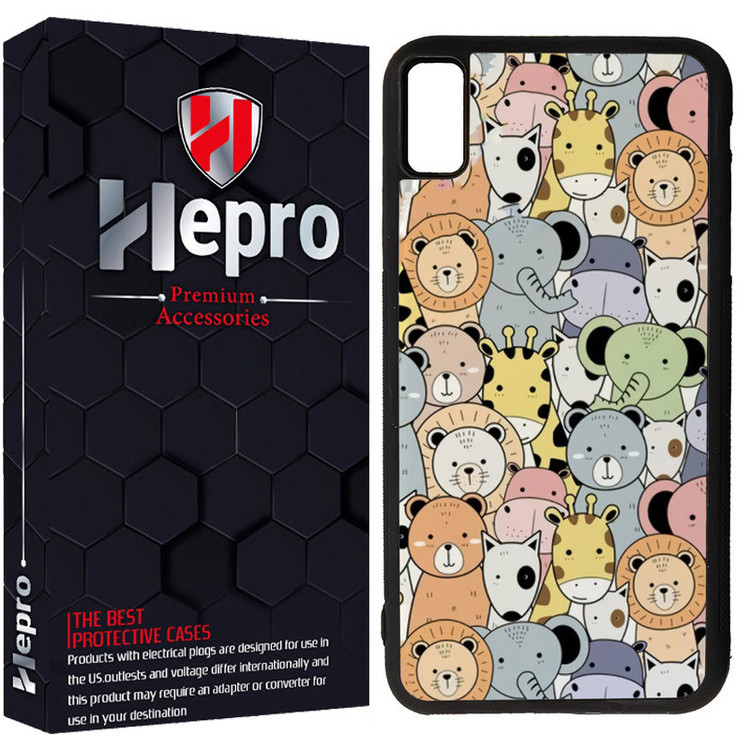 کاور هپرو طرح فانتزی مدل TPU مناسب برای گوشی موبایل اپل IPHONE X / XS