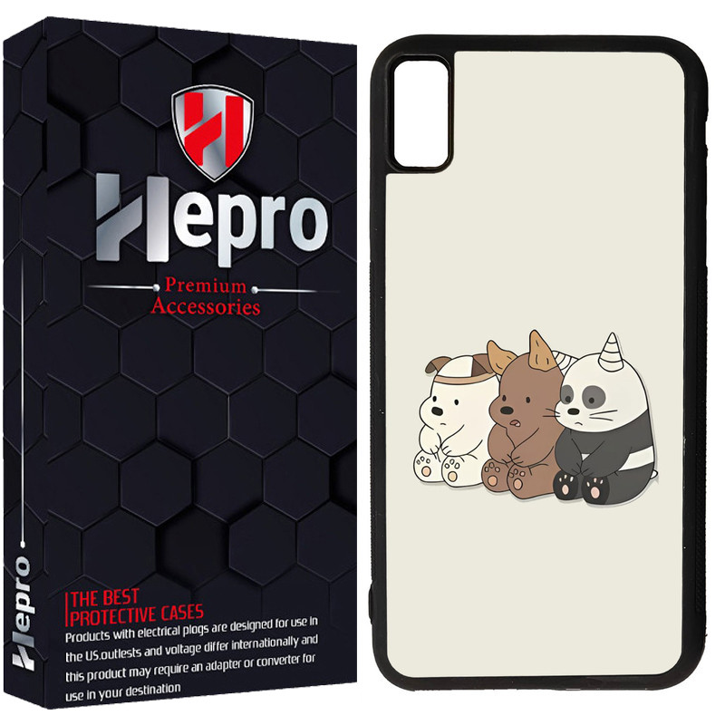 کاور هپرو طرح فانتزی مدل TPU مناسب برای گوشی موبایل اپل IPHONE X / XS