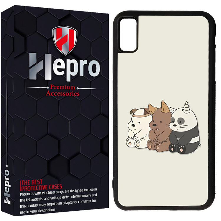 کاور هپرو طرح فانتزی مدل TPU مناسب برای گوشی موبایل اپل IPHONE X / XS