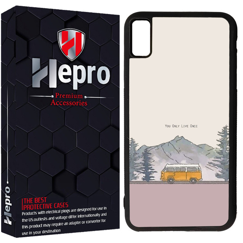 کاور هپرو طرح فانتزی مدل TPU مناسب برای گوشی موبایل اپل IPHONE X / XS