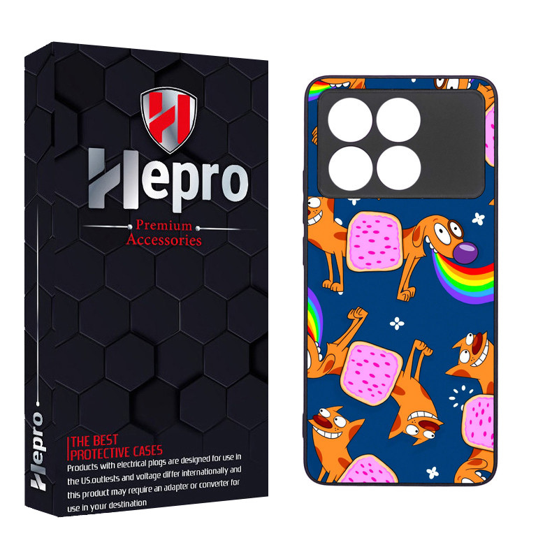 کاور هپرو طرح فانتزی مدل TPU مناسب برای گوشی موبایل شیائومی Poco X6 PRO