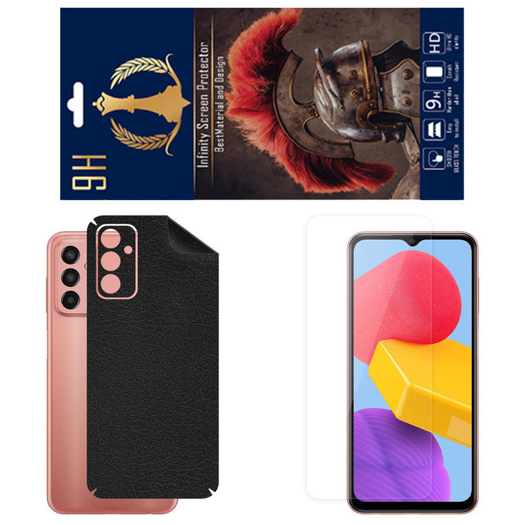برچسب پوششی اینفینیتی مدل CH مناسب برای گوشی موبایل سامسونگ Galaxy F13 به همراه محافظ صفحه نمایش