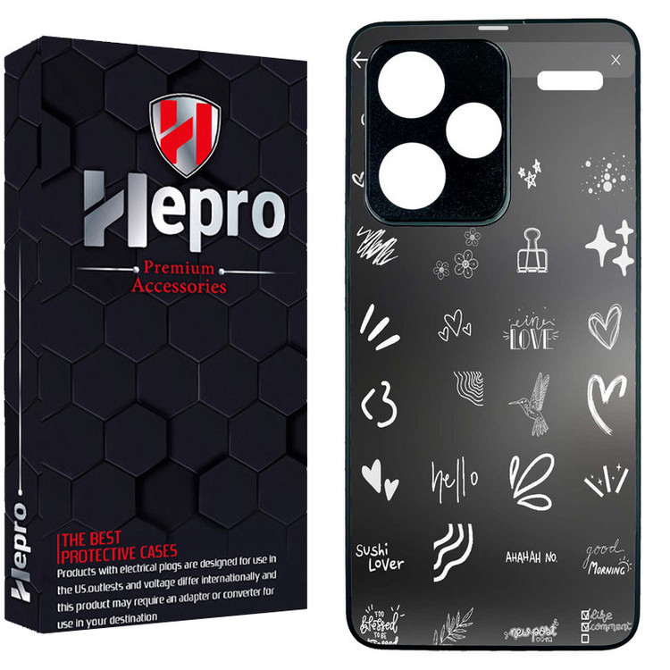 کاور هپرو طرح فانتزی مدل TPU مناسب برای گوشی موبایل شیائومی Redmi Note 13 Pro Plus