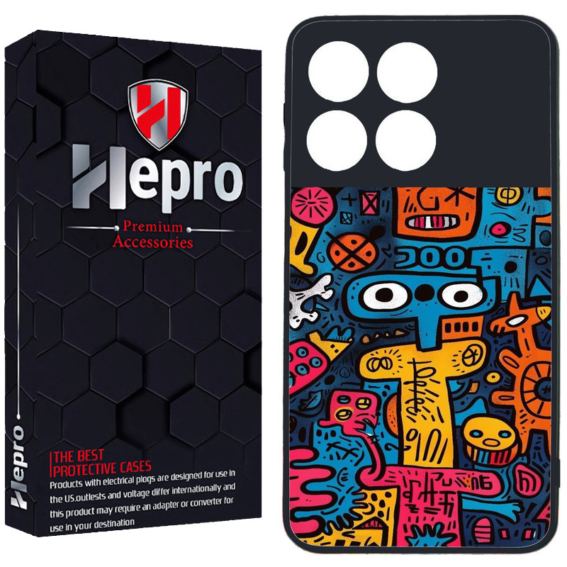 کاور هپرو طرح فانتزی مدل TPU مناسب برای گوشی موبایل شیائومی Poco X6 Pro