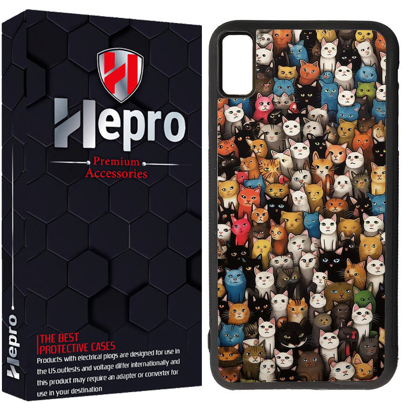 کاور هپرو طرح فانتزی مدل TPU مناسب برای گوشی موبایل اپل IPHONE X / XS